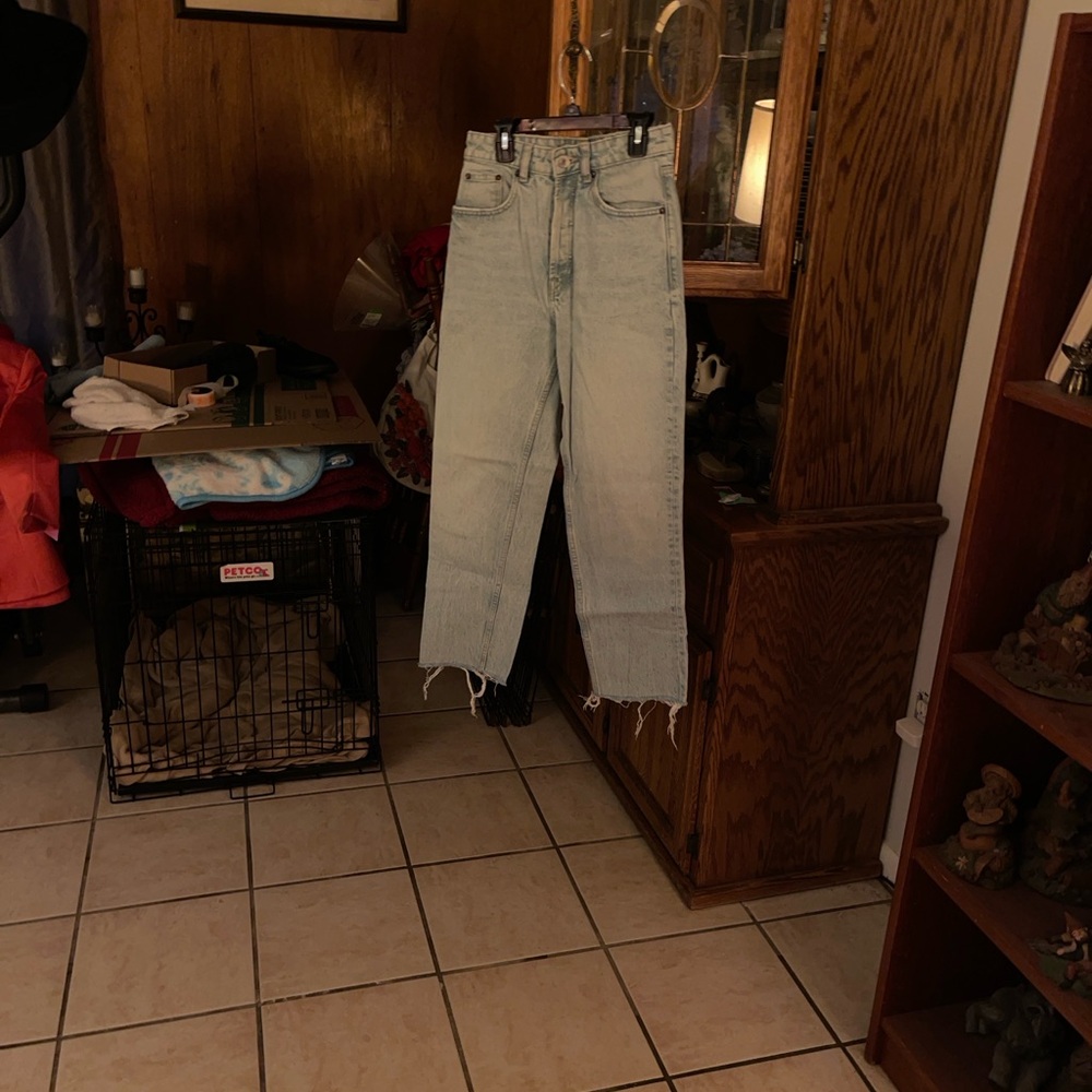Zara Light Blue Denim Jeans size 2